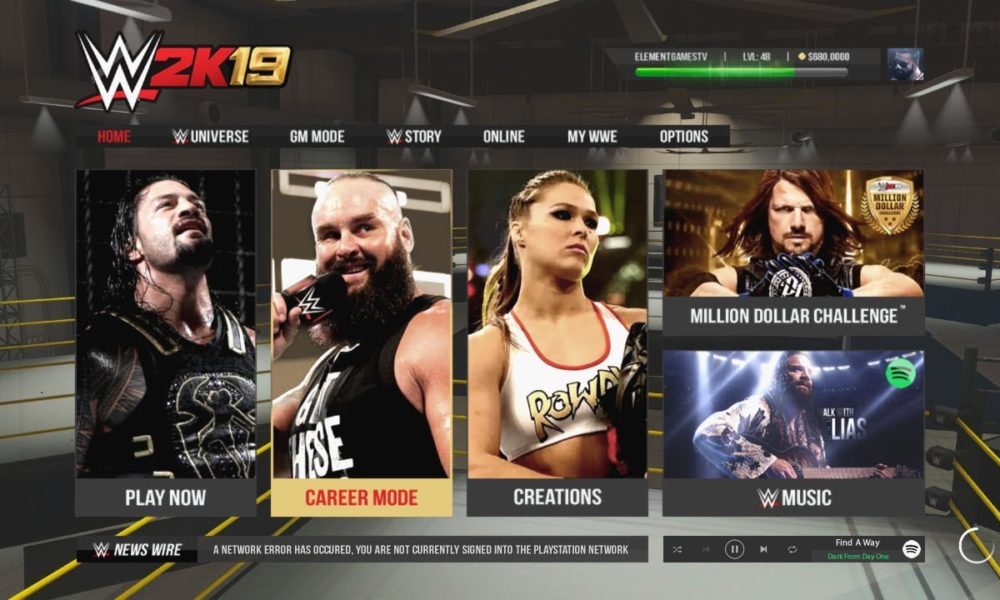 ps4 wwe 2k19